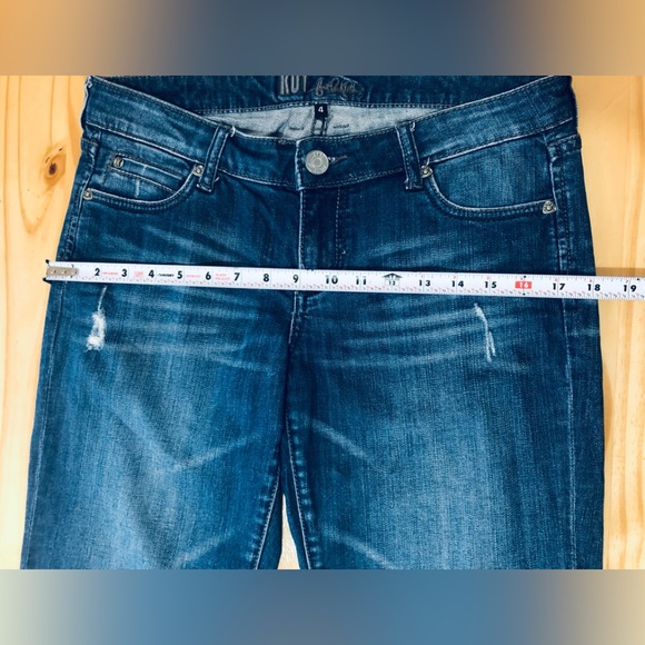 Kut from the Kloth Women's Jeans Sz 4 Boot Cut Mid Rise Medium Pre-Wash Blue - Picture 10 of 12